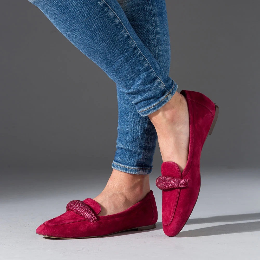 Cynthia Richard Isabella Suede Loafers